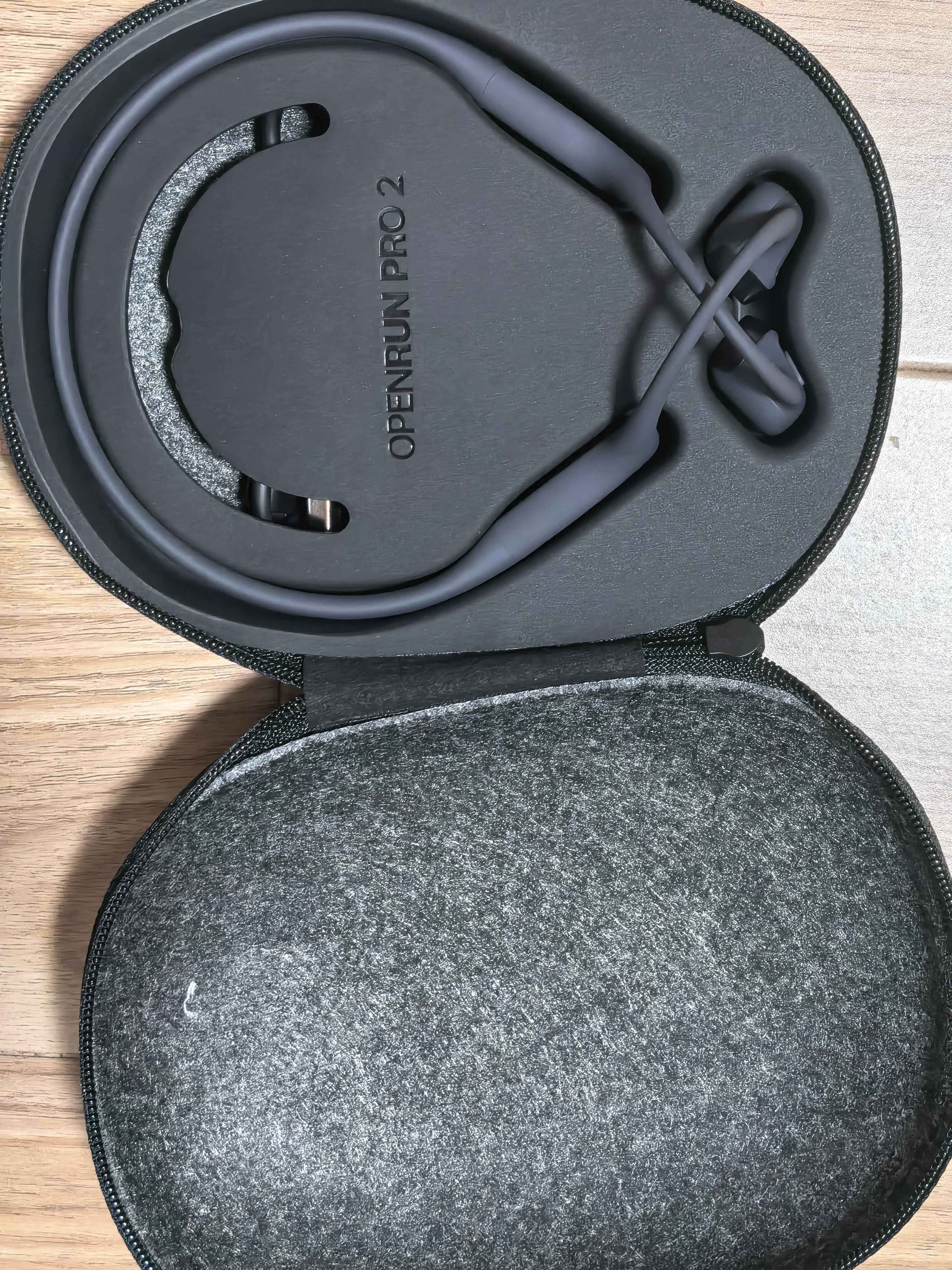 韶音（SHOKZ）【七夕礼物】OpenRunPro2 S820骨传导耳机无线开放式蓝牙耳机主动降噪防尘抗汗跑步运动耳机长续航 砂石黑-京仓 快至当/次日达 实拍图