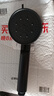 【热卖千万】增压花洒喷头黑武士魔幻五档淋浴花晒头淋雨喷淋花酒 黑武士花洒 实拍图