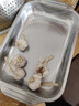 【爆款好物】不锈钢烤鱼盘烤面包盘子烧烤小龙虾盘干锅长方形盘 小号浅款 实拍图