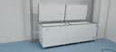 美的（Midea）熊墩墩速冻王冰柜商用大容量300/400/500/700升以上零下40度超低温冷柜冷藏冷冻两用家用一级能效 1000升 2.4米带脚轮＋门锁【-40℃电控】钢胆 实拍图
