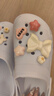 艾莱佳（AILAIJIA）星光熊增高洞洞鞋女 沙滩鞋 浅蓝色 38-39 实拍图