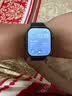 Apple/苹果 Watch S11 智能手表GPS款46毫米深空灰色铝金属表壳黑色运动型表带M/L MEVP4CH/B 实拍图