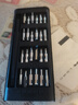 手工工具套装实验DIY多功能精密32合一24合一皮包款12合一螺丝刀起子手机电脑笔记本维修 工具盒25合一（塑料杆）颜色随机 实拍图