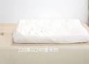 水星家纺蚕丝被子夏凉被空调被凉感被夏被芯约2.9斤200*230cm 实拍图
