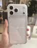 叶余闪粉星星适用苹果17pro手机壳iphone18pro感全包防摔透明硅胶女17全系列保护套 【透明精孔】闪粉星星（带闪粉） iPhone 18Pro/ 17Pro通用 实拍图
