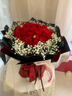 幽客玉品鲜花速递红玫瑰花束表白送女友老婆生日礼物全国同城配送 33朵红玫瑰花束—女王款 实拍图