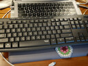 罗技（Logitech）MK295无线键鼠套装 静音办公无线键盘鼠标套装 静音鼠标键盘笔记本电脑键盘薄膜 全尺寸家用104键 MK295黑+大桌垫（80*30） 实拍图