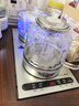 丰谷全自动上水电热水壶 茶台烧水壶 家用办公嵌入式茶桌茶几一体机茶具电茶炉套装 1L （37*20cm）底部单上水银色-消毒款 实拍图