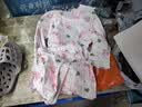 宜而爽儿童睡衣女童夏季七分袖家居服套中大童青少年女孩纯棉网眼空调服 实拍图