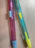 派通（Pentel ）【开学必购】0.5侧按式活动铅笔 学生绘画自动铅笔带橡皮PD105C撞色限量款 黄绿色 实拍图