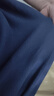 宝财羊爸爸夏装短袖t恤男圆领冰丝条纹半袖衫中老年人上衣服父亲节礼物 实拍图