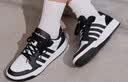 adidas ENTRAP美式校园风运动少年感复古篮球风板鞋男女阿迪达斯   白色/黑色   43 实拍图