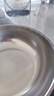 【不锈钢】和面盆厨房烘焙家用火锅盆洗菜打蛋汤锅盆醒面盆料理盆 32cm【热卖款】不锈钢 和面盆 实拍图