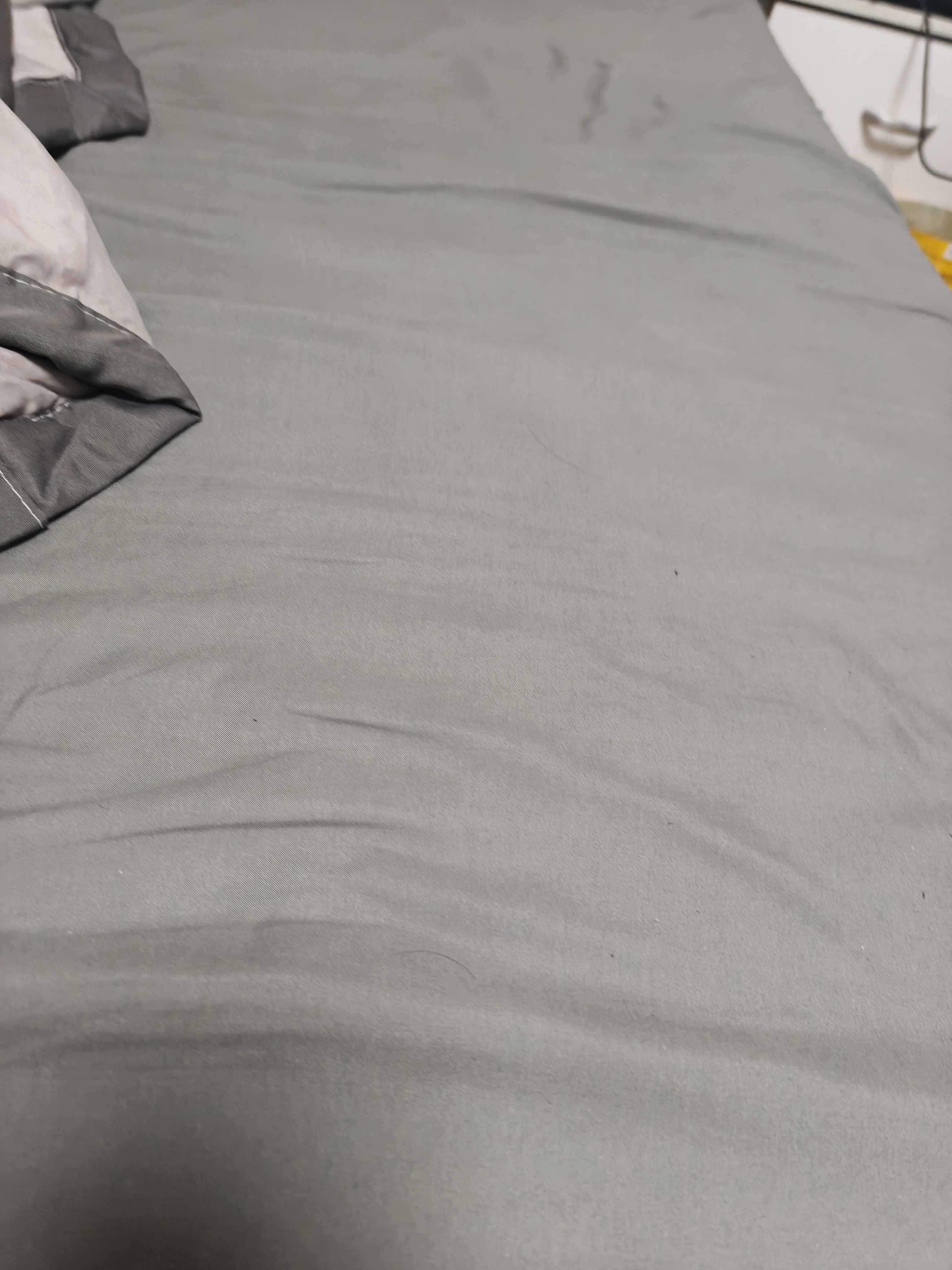 雅鹿·自由自在 床单1.2/1.5x2米床 单件单双人被单宿舍磨毛床罩180*230cm浅灰 实拍图