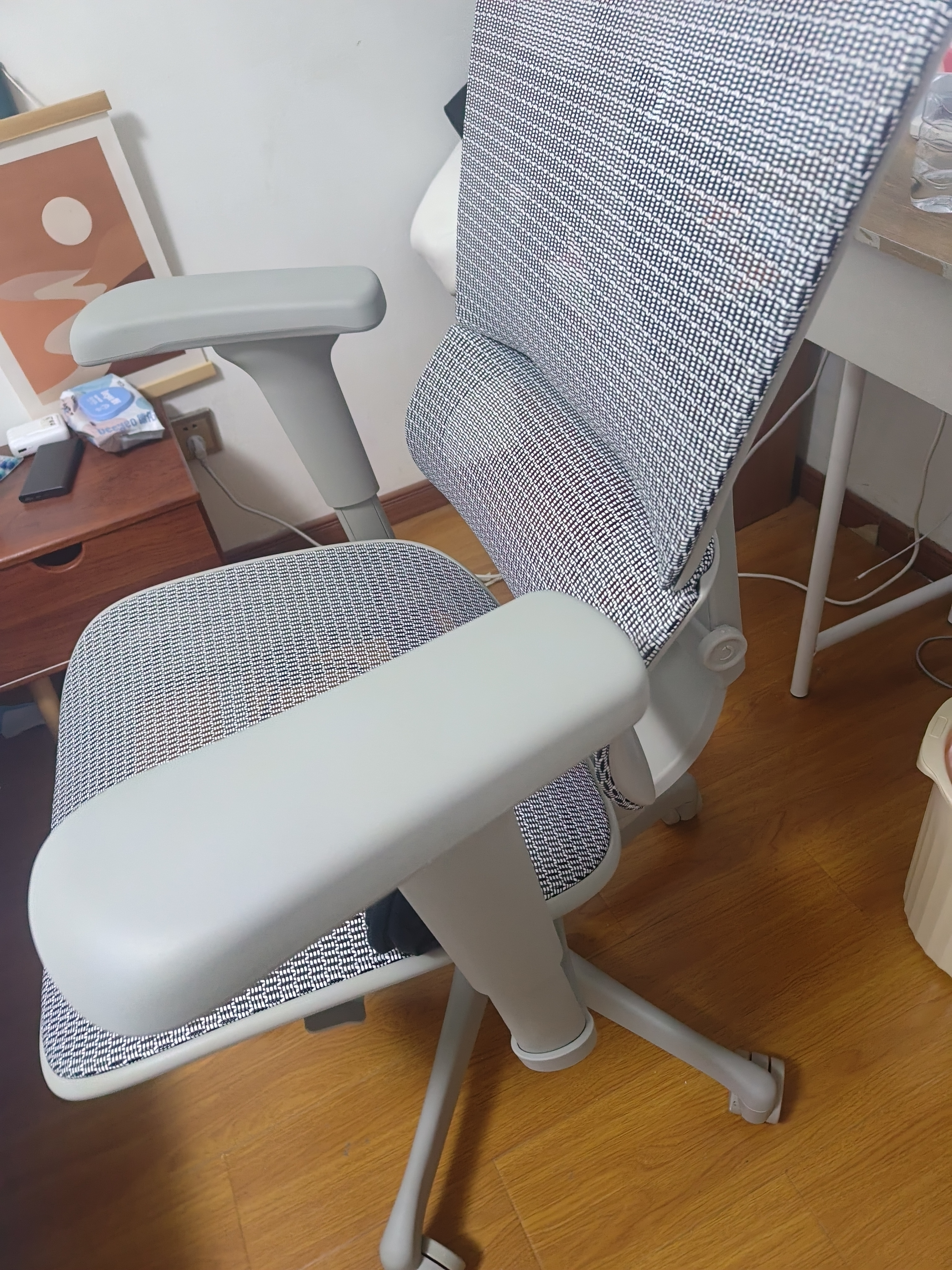 Ergonor保友优b雄鹰 电脑椅人体工学椅家用 电竞椅办公椅子靠背老板椅 【优b雄鹰X】银白网 精准承托 舒适久坐 实拍图