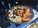 麦饭石烤肉盘家用不粘锅铁板烧韩式烤肉锅电磁炉卡式炉户外烤盘 太阳花烤盘28cm 实拍图