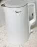 美的（Midea）烧水壶电热水壶304食品级不锈钢无缝内胆双层防烫1.7L大容量1800W智能断电SHJ1721 实拍图