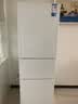 美的（Midea）223海量优选精致三门三温白色租房家用客厅小型冰箱三开门大容量中门软冷冻节能省电低音以旧换新 实拍图