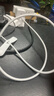 贝尔金（BELKIN）苹果充电线 数据线type-c 苹果17充电 手机快充线 USB-C电源线电脑快充线1米编织款 白色 CAB024 实拍图