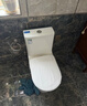 海尔（Haier）卫玺马桶家用一级水效大冲力虹吸式卫生间防臭节水大座圈坐便器 TD02【一级水效+超薄无棱内壁】 300/400 坑距下单备注 实拍图