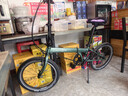 大行（DAHON）P8折叠自行车经典成人20英寸8速折叠车男女式运动单车KBC083 消光灰绿【JD定制版】 实拍图