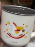 LUSN儿童牛奶杯刻度家用敞口316L不锈钢宝宝吸管杯学饮杯喝水杯子 316L牛奶杯【马年限定】带盖赠吸管 实拍图