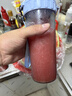 特百惠（Tupperware）茶韵500ml塑料杯男女士学生运动水杯子大容量泡茶杯 冰水蓝 实拍图