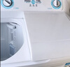 海尔（Haier）半自动双桶双缸洗衣机 12KG大容量  强力去污洗大件 一级能效家电国家补贴以旧换新 XPB120-81D2 实拍图