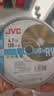杰伟世（JVC） DVD+RW 可重复擦写 刻录光盘 4速4.7GB 空白碟片 刻录碟片 10片裝 实拍图