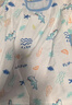 红豆儿童睡衣男女童春夏薄款纯棉家居服套装长袖裤空调服J3135白色160 实拍图