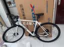 喜德盛（xds）公路自行车26款RC200机械碟刹7速14速X6铝合金车架学生成人通勤车 象牙白标准版(14速-碟刹) 700C*440（建议身高155-165） 实拍图