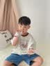马博士防吃手手套戒吃手指神器防咬拇指婴儿防吃手指蓝色 实拍图