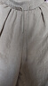 森马（Semir）休闲裤女质感慕斯裤慵懒垂感秋季宽松软糯肌理阔腿裤107524127005 实拍图