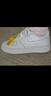 耐克NIKE女子空军一号AF1 百搭高中生运动鞋DH2920-111白36.5 实拍图