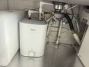 美的（Midea）【6重安防】7升储水式小厨宝电热水器家用一级能效2000W厨房台下热水宝 国家补贴F07-20CB(HE) 实拍图