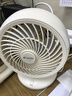 海尔（Haier） 统帅空气循环扇电风扇台扇小风扇涡轮扇家用节能风扇台式壁挂音轻定时摇头办公学生宿舍桌面风扇 左右摇头升级款LSF-CE101(W) 实拍图
