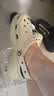卡骆驰（CROCS）新款厚底云朵洞洞鞋送女友礼物206750 骨白色 38 -39 实拍图