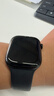 Apple/苹果 Watch S11 智能手表GPS款46毫米亮黑色铝金属表壳黑色运动型表带M/L MEVH4CH/B 实拍图