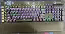 美商海盗船 (USCORSAIR) K100 RGB 光轴 机械键盘 游戏键盘 有线连接 全尺寸 黑色 OPX光轴 实拍图