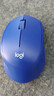 罗技（Logitech）M330 静音鼠标 无线鼠标 办公鼠标 右手鼠标 蓝色 带无线2.4G接收器 实拍图