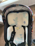babycare自然凉选车席透气宝宝专用手推车坐垫通用席子薄荷冰柠38×70CM 实拍图