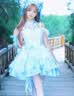 唐努乌现货【天鹅绒】lolita套装春款小清新礼服哥特风公主裙洛丽塔 【天鹅绒】单裙子+飞机盒 M 【90-115斤】 实拍图