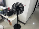美的（Midea）【超级单品】七叶轻音立式电风扇家用柔风落地扇台式桌面小型风扇大风量节能摇头宿舍电扇 SAF30AB 实拍图
