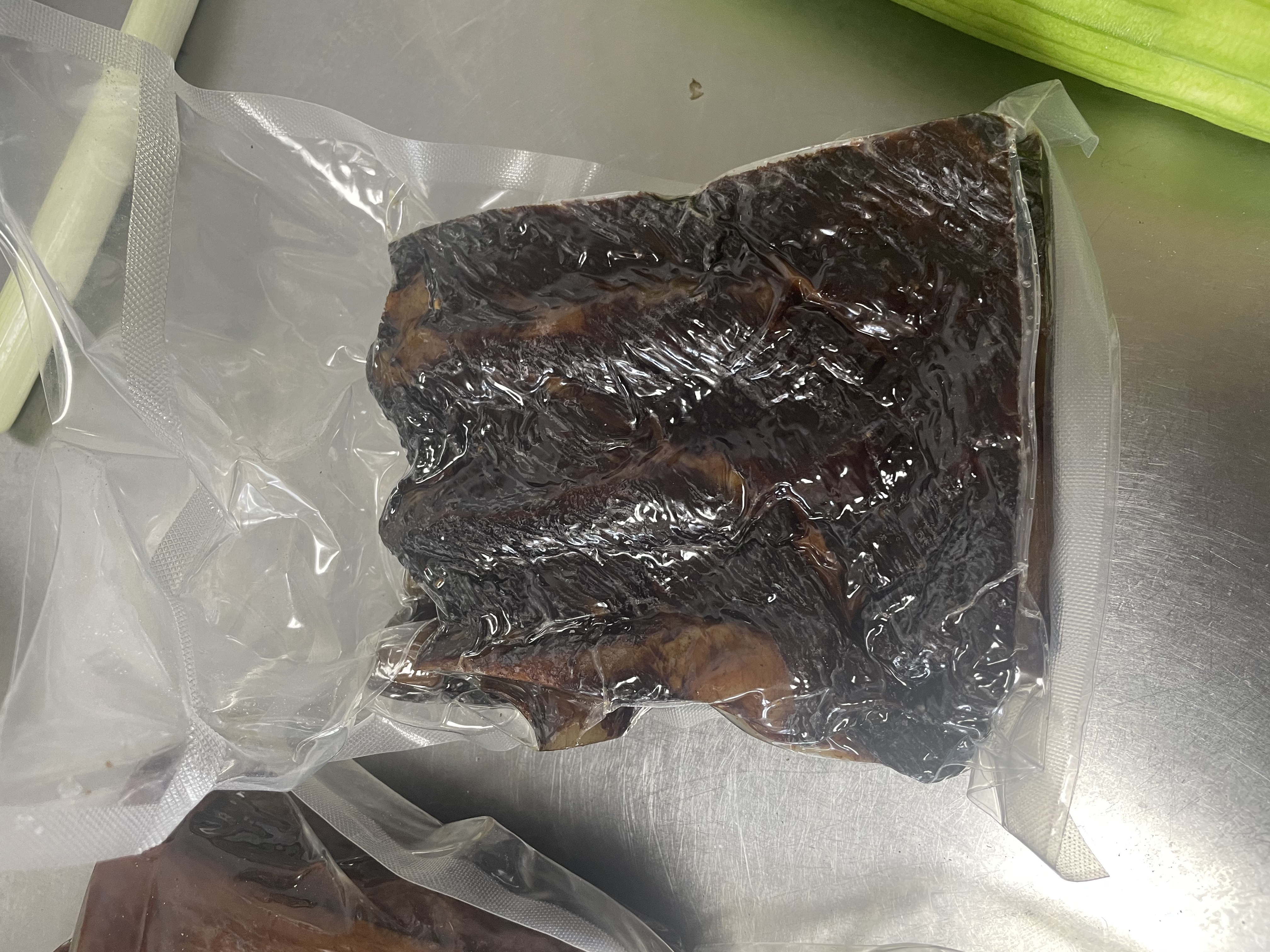 阮小哥 腊肉腊排骨500g 咸肉烟熏腊肉四川风味特产风干土猪肋排熟食腊味 实拍图