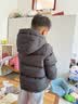 保姆鹅 儿童羽绒服宝宝短款加厚白鸭绒外套男童女童保暖防风冬[NG2637] 黑 110 实拍图