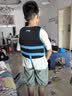 李宁儿童救生衣浮力背心游泳初学者专业安全大浮力衣小孩泳衣 实拍图
