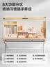 igrow爱果乐学习桌儿童书桌一体写字桌套装儿童学习桌椅学习桌儿童专用6-18岁 几何猫J2+星轨椅【一键追背】 1.2m 实拍图