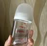 贝亲（Pigeon）玻璃奶瓶宽口径防胀气160ml S号奶嘴 1月+ AA186  实拍图