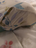 金号全棉儿童枕套 A类7A抗菌防螨枕芯套幼儿园枕头套浅茉30*50cm*2 实拍图