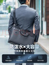 山业（SANWA） 手提电脑包 防泼水大容量笔记本包 单肩斜跨包男 商务公文包 双仓大容量 14英寸 实拍图